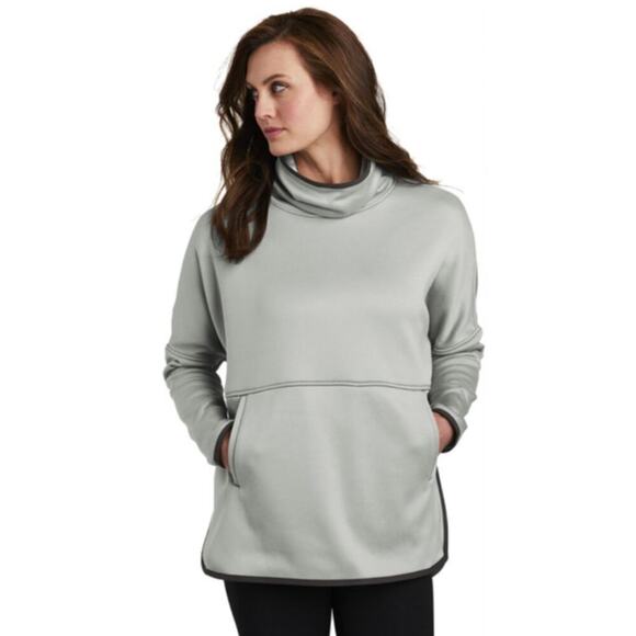 The North Face Tops - THE NORTH FACE Slacker Poncho Cowl Neck Pullover Pocket Sweatshirt Size S